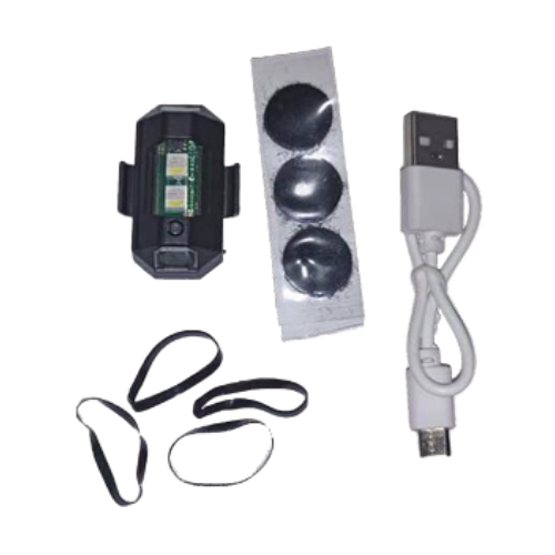 LUZ USB PARA MOTO O BICICLETA
