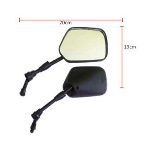 ESPEJO RETROVISOR PERNO 10mm